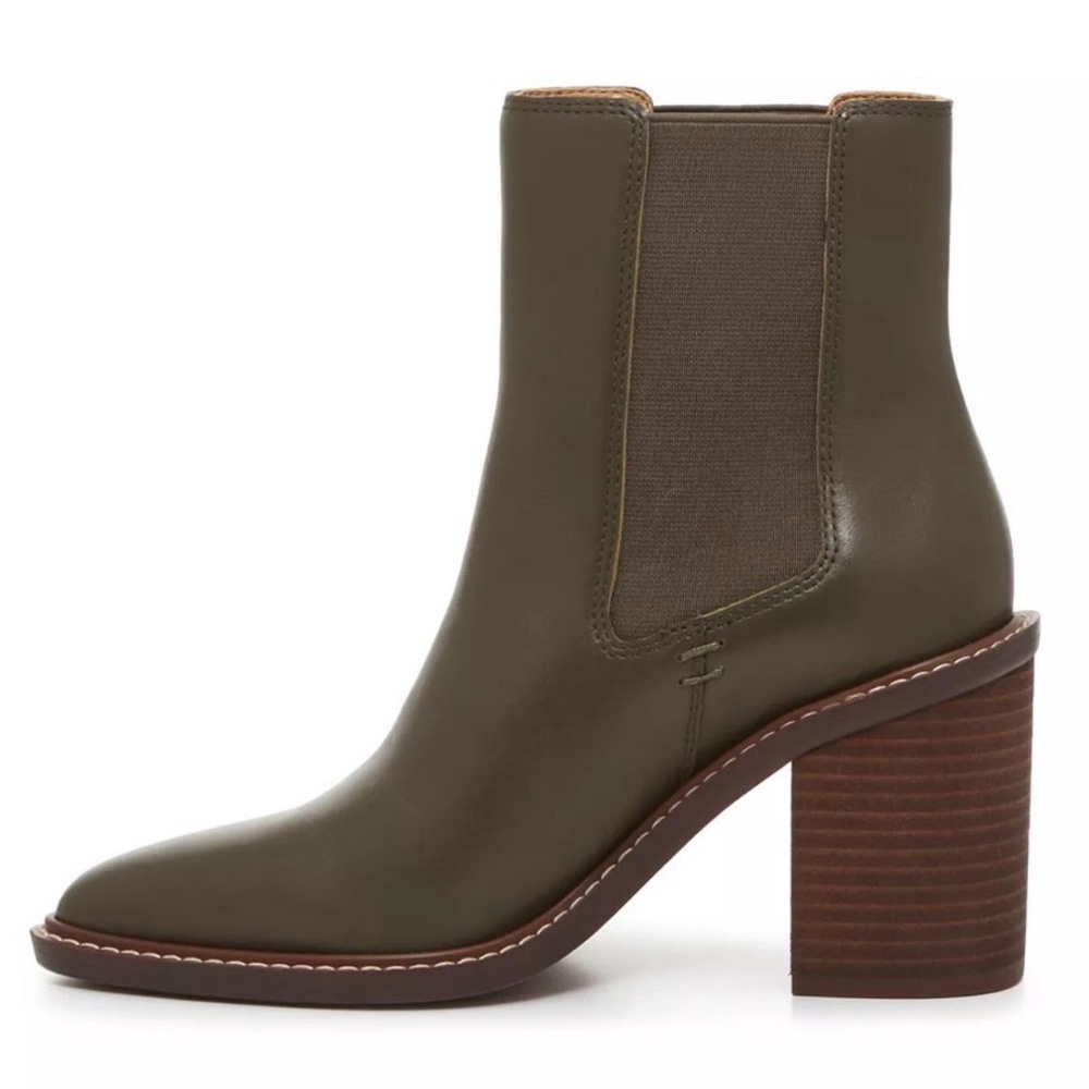 NIB Crown Vintage Pimmy Bootie Sz 8.5 Color: Dark Green/Fatigue